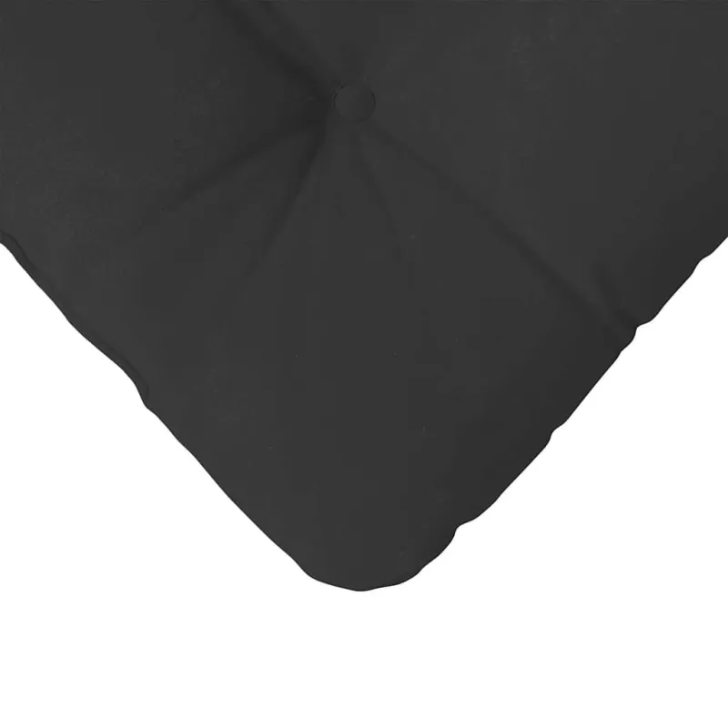 Sėdynių pagalvėlės 4 pcs Juoda 40 x 40 cm Mikropluošto audinys