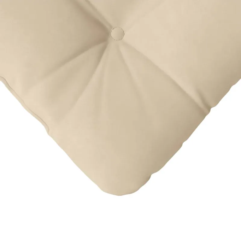 Sėdynių pagalvėlės 4 pcs Kreminė 40 x 40 cm