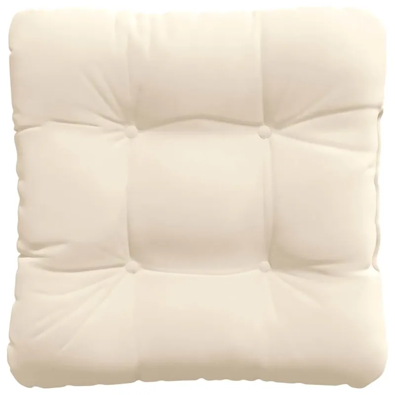Sėdynių pagalvėlės 4 pcs Smėlio 40 x 40 cm Mikropluošto audinys