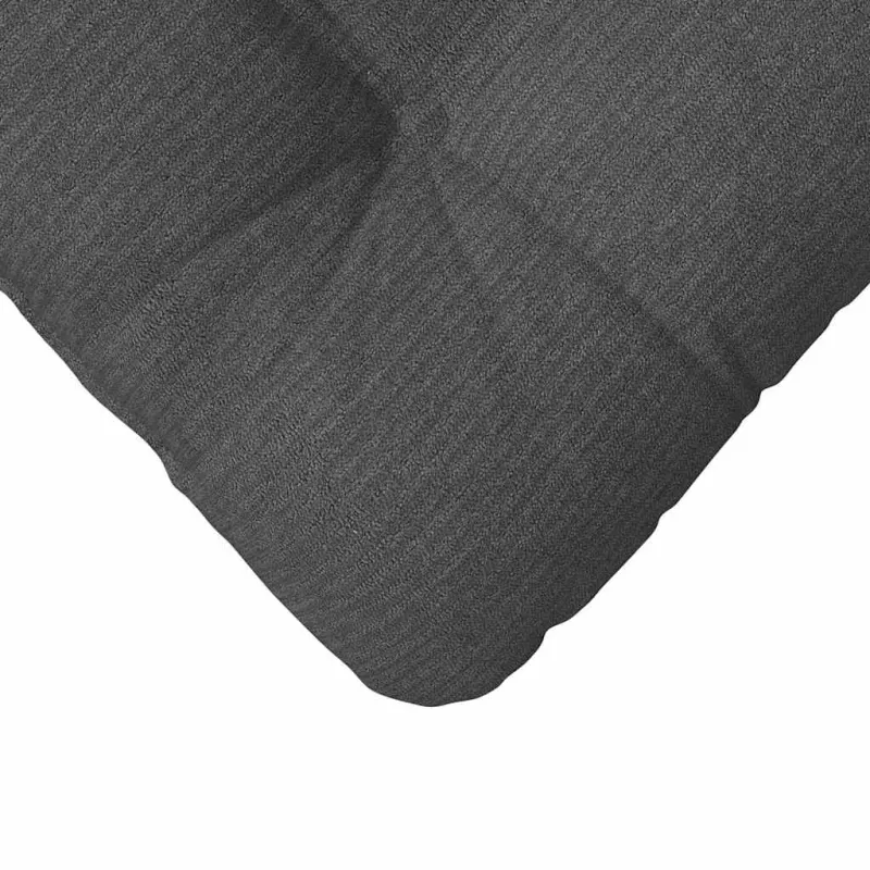 Sėdynių pagalvėlės 4 pcs Tamsiai pilka 40 x 40 cm