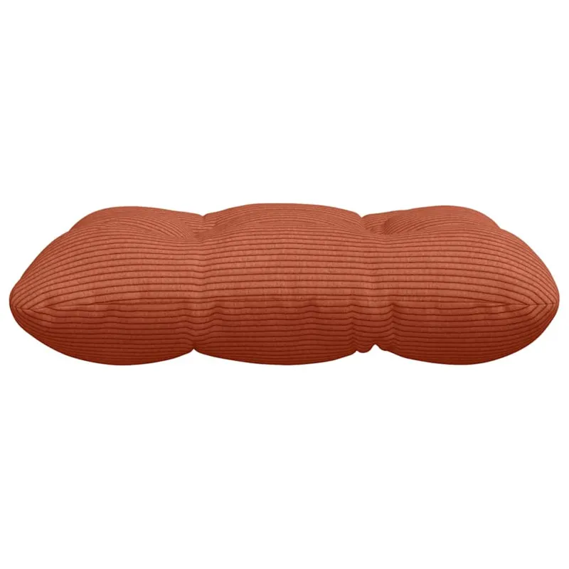 Sėdynių pagalvėlės 4 pcs Raudona oranžinė 40 x 40 cm