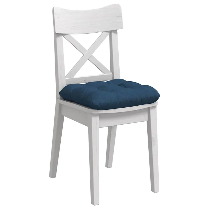Sėdynių pagalvėlės 4 pcs Mėlyna 45 x 45 x 12 cm audinys