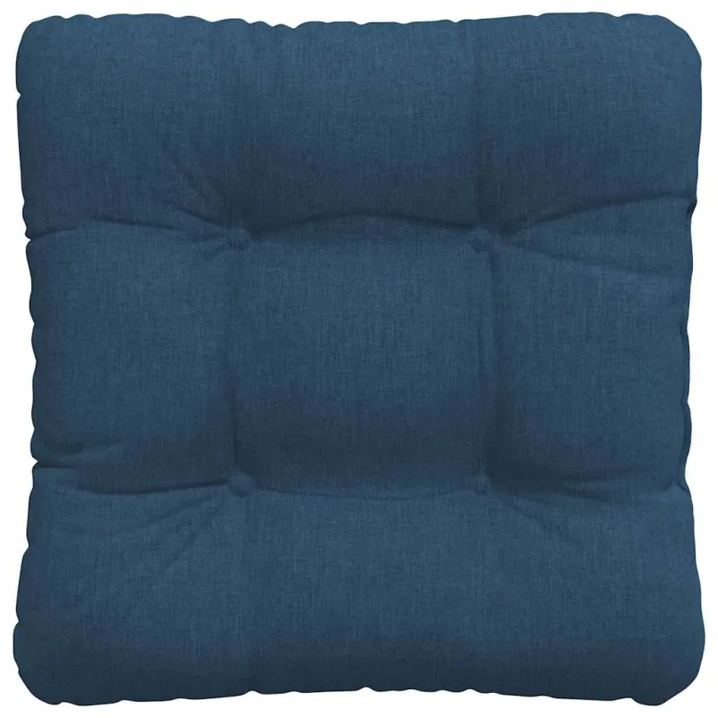 Sėdynių pagalvėlės 4 pcs Mėlyna 45 x 45 x 12 cm audinys