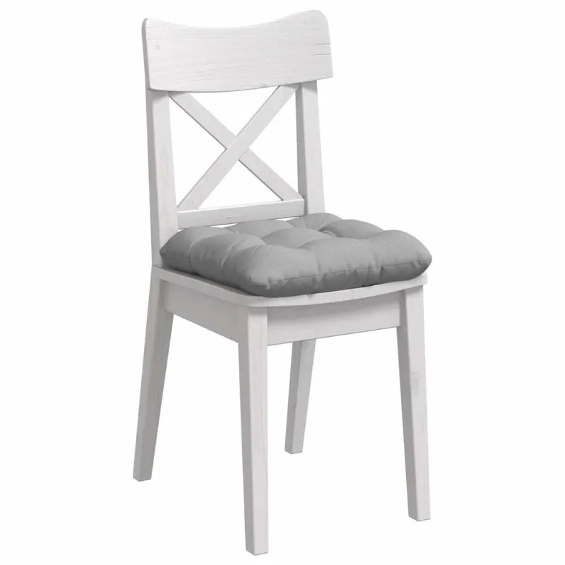 Sėdynių pagalvėlės 4 pcs Debesų pilka 45 x 45 x 12 cm audinys