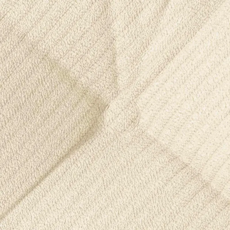 Sėdynių pagalvėlės 4 pcs Kreminė 45 x 45 cm Kordūrinis audinys