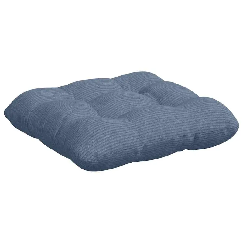 Sėdynių pagalvėlės 4 pcs Mėlyna 45 x 45 cm Kordūrinis audinys