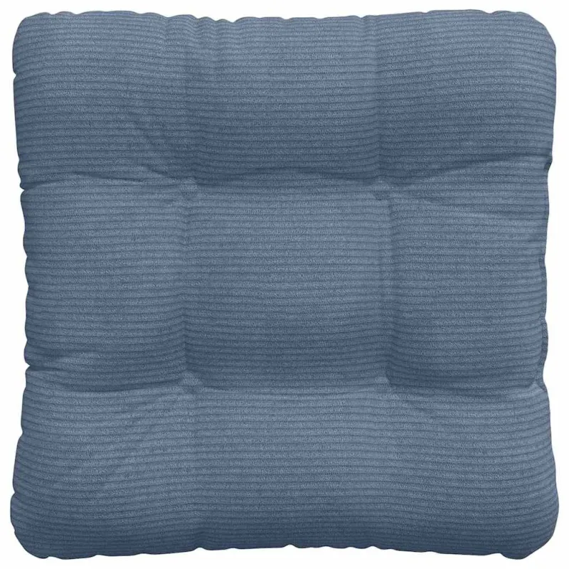 Sėdynių pagalvėlės 4 pcs Mėlyna 45 x 45 cm Kordūrinis audinys