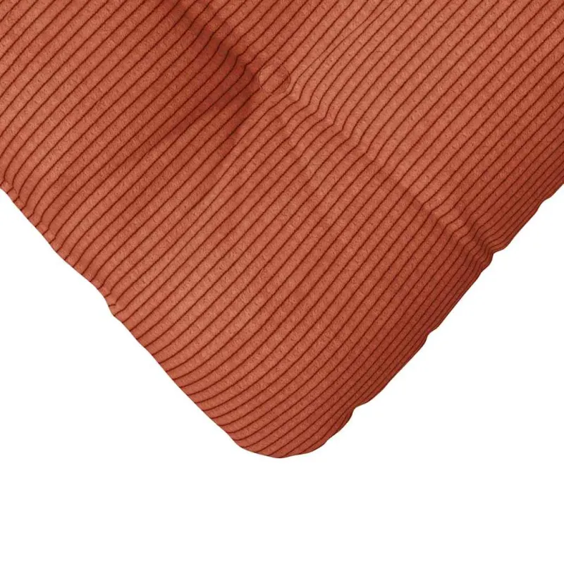 Sėdynių pagalvėlės 4 pcs Raudona oranžinė 45 x 45 cm