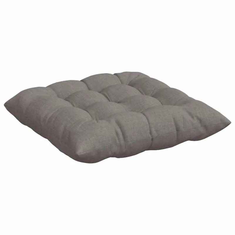 Sėdynių pagalvėlės 4 pcs Taupe 40 x 40 x 6 cm audinys