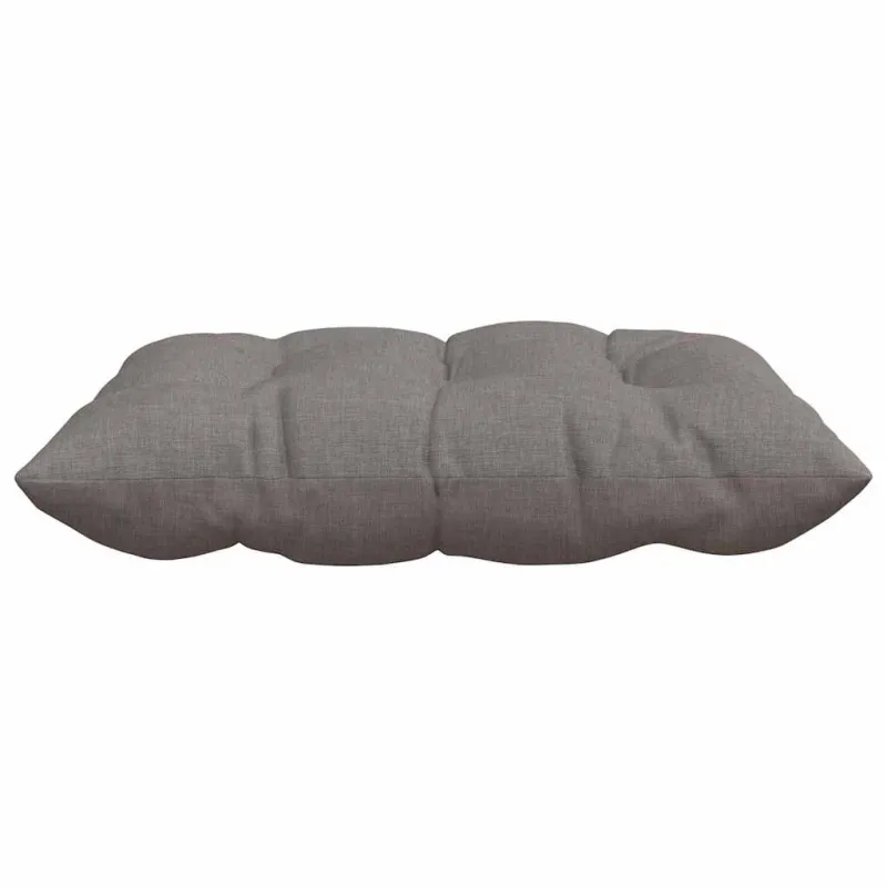 Sėdynių pagalvėlės 4 pcs Taupe 40 x 40 x 6 cm audinys