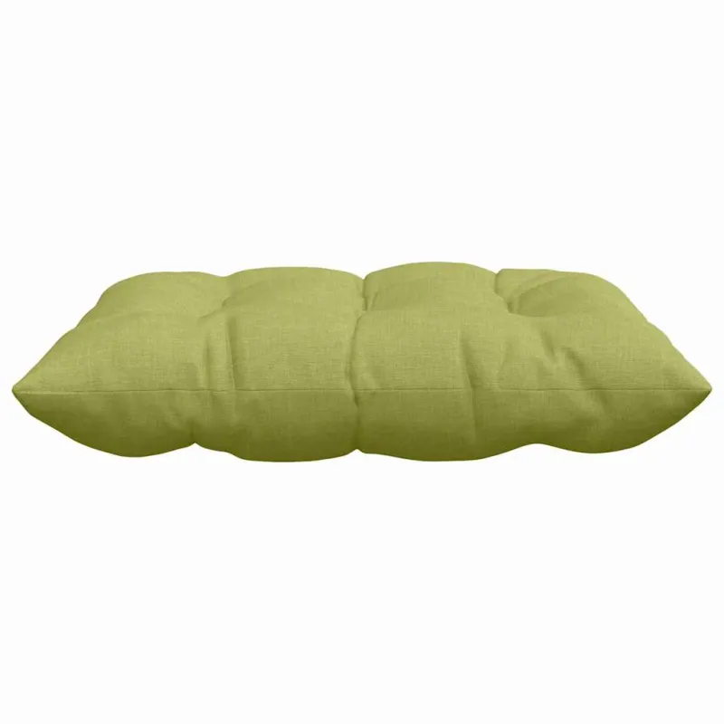 Sėdynių pagalvėlės 4 pcs Šviesiai žalia 40 x 40 x 6 cm audinys