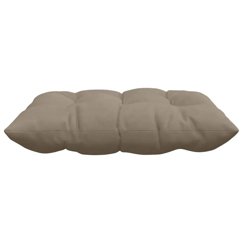 Sėdynių pagalvėlės 4 pcs Taupe 40 x 40 x 6 cm Mikropluoštas