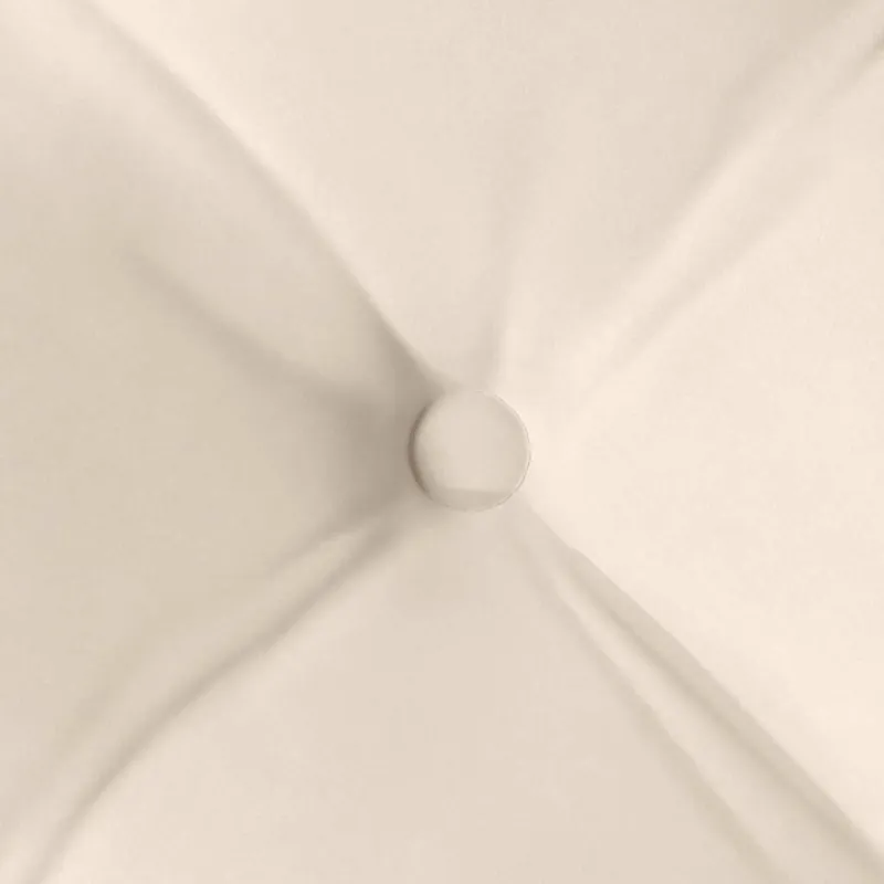 Sėdynių pagalvėlės 4 pcs Smėlio 40 x 40 x 6 cm Mikropluoštas