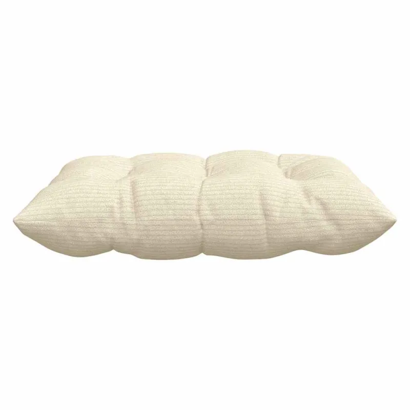 Sėdynių pagalvėlės 4 pcs Kreminė 40 x 40 x 6 cm