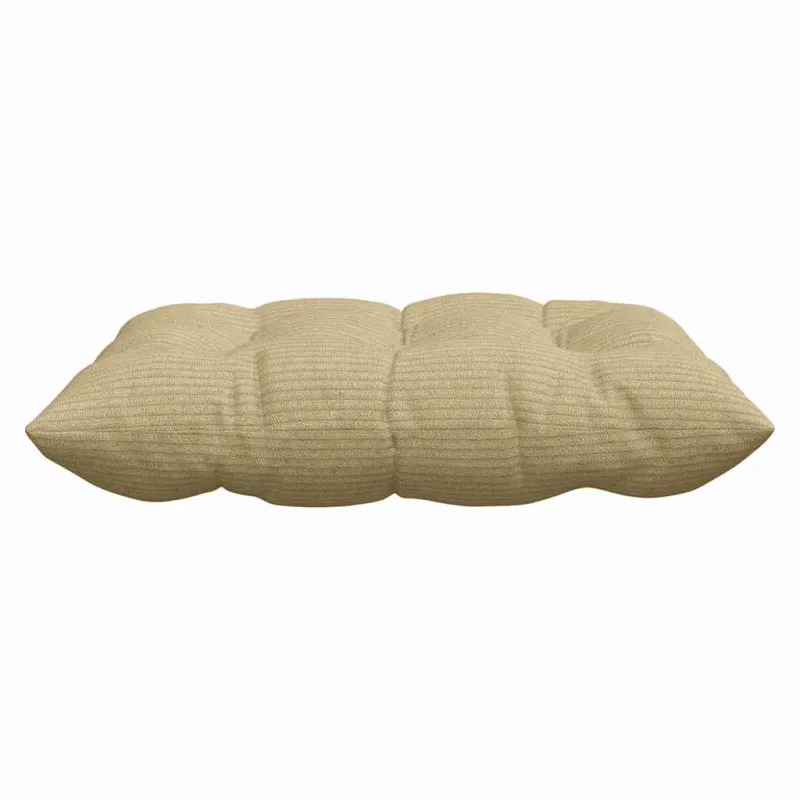 Sėdynių pagalvėlės 4 pcs Pilkai žalia 40 x 40 x 6 cm