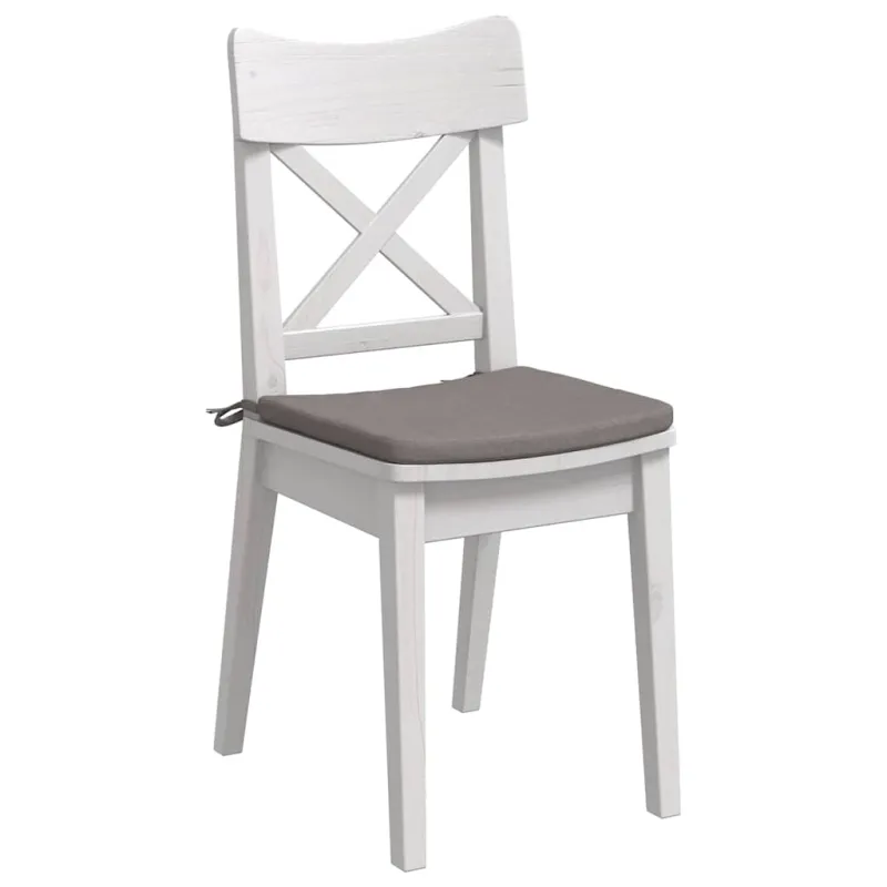 Sėdynių pagalvėlės 4 pcs Taupe 40 x 40 x 3 cm audinys