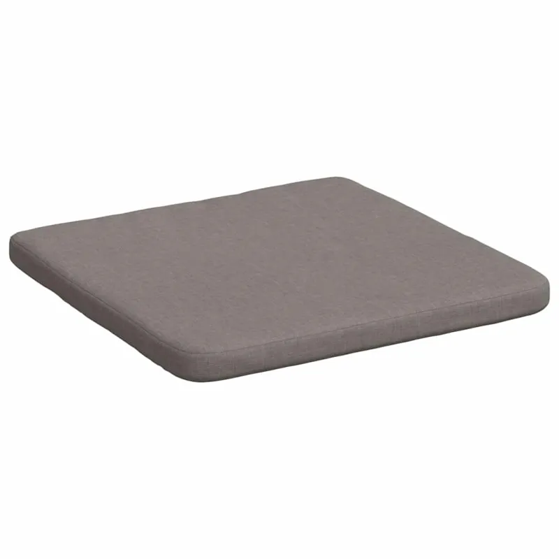 Sėdynių pagalvėlės 4 pcs Taupe 40 x 40 x 3 cm audinys