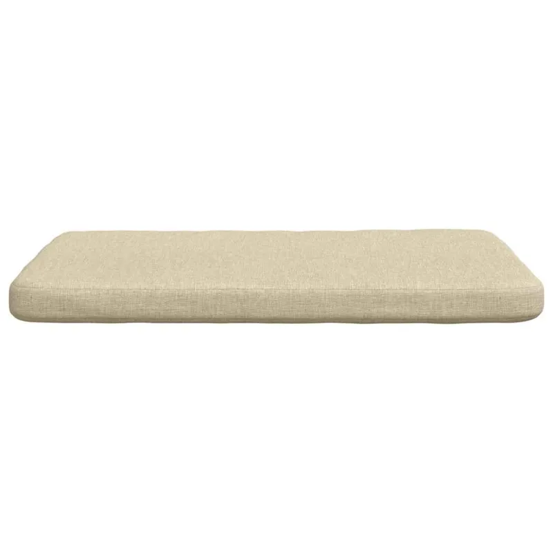 Sėdynių pagalvėlės 4 pcs Kreminė 40 x 40 x 3 cm audinys