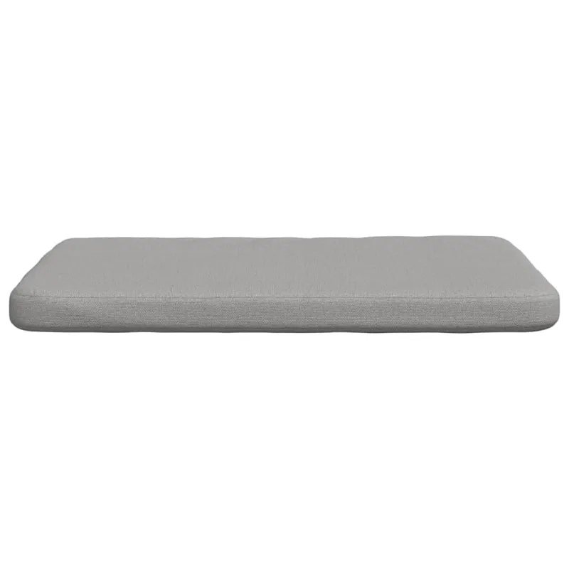 Sėdynių pagalvėlės 4 pcs Debesų pilka 40 x 40 x 3 cm audinys