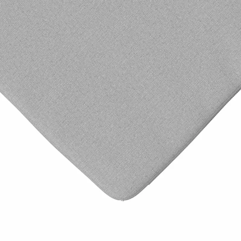 Sėdynių pagalvėlės 4 pcs Debesų pilka 40 x 40 x 3 cm audinys