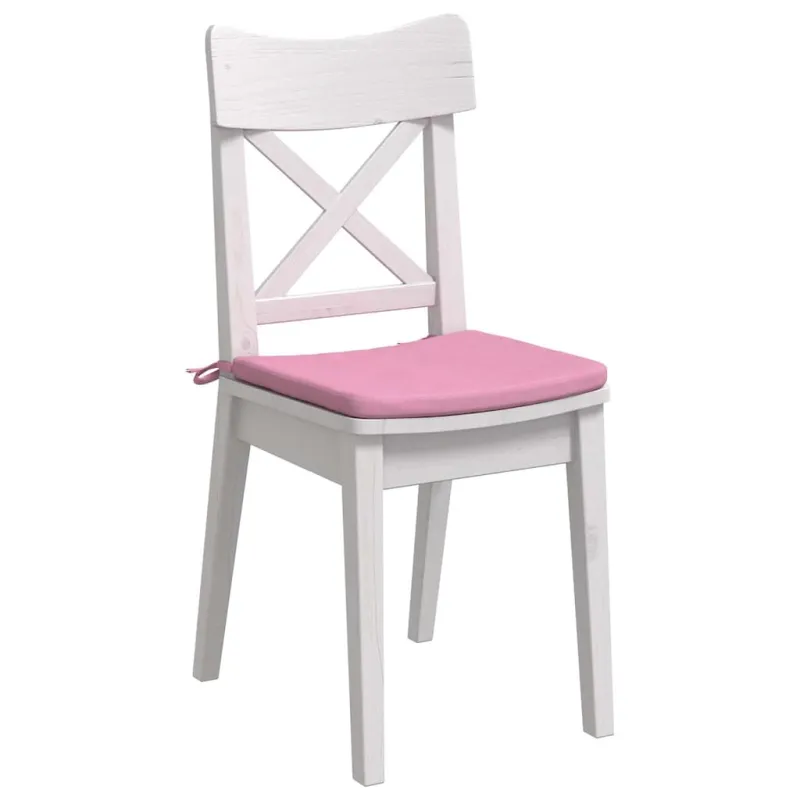 Sėdynių pagalvėlės 4 pcs Rožinė 40 x 40 x 3 cm audinys