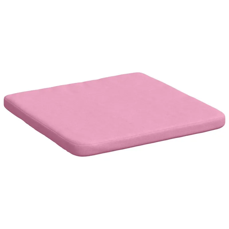 Sėdynių pagalvėlės 4 pcs Rožinė 40 x 40 x 3 cm audinys
