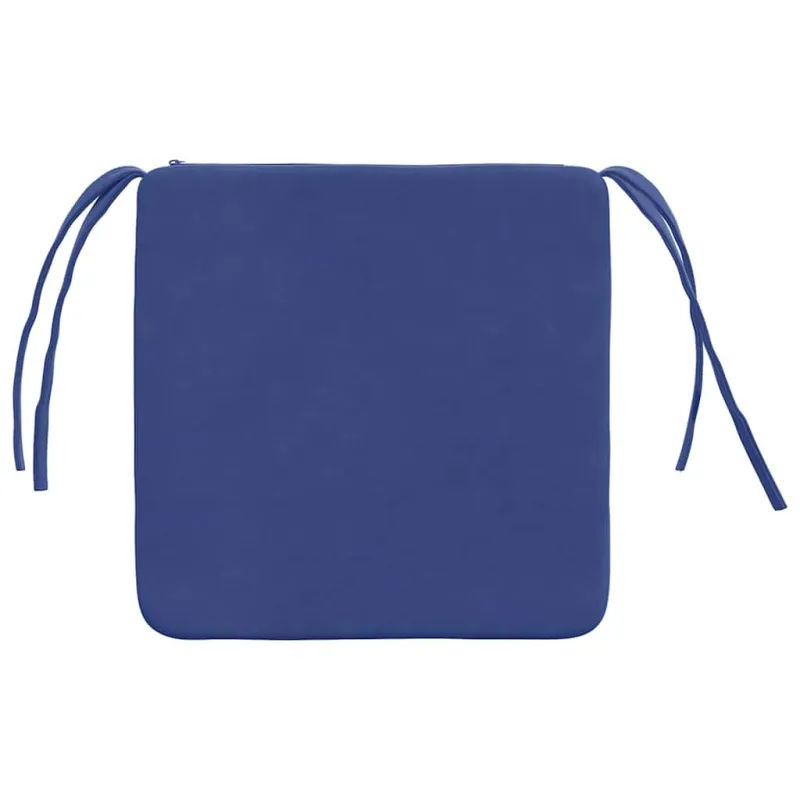 Sėdynių pagalvėlės 4 pcs Policijos mėlyna 40 x 40 x 3 cm