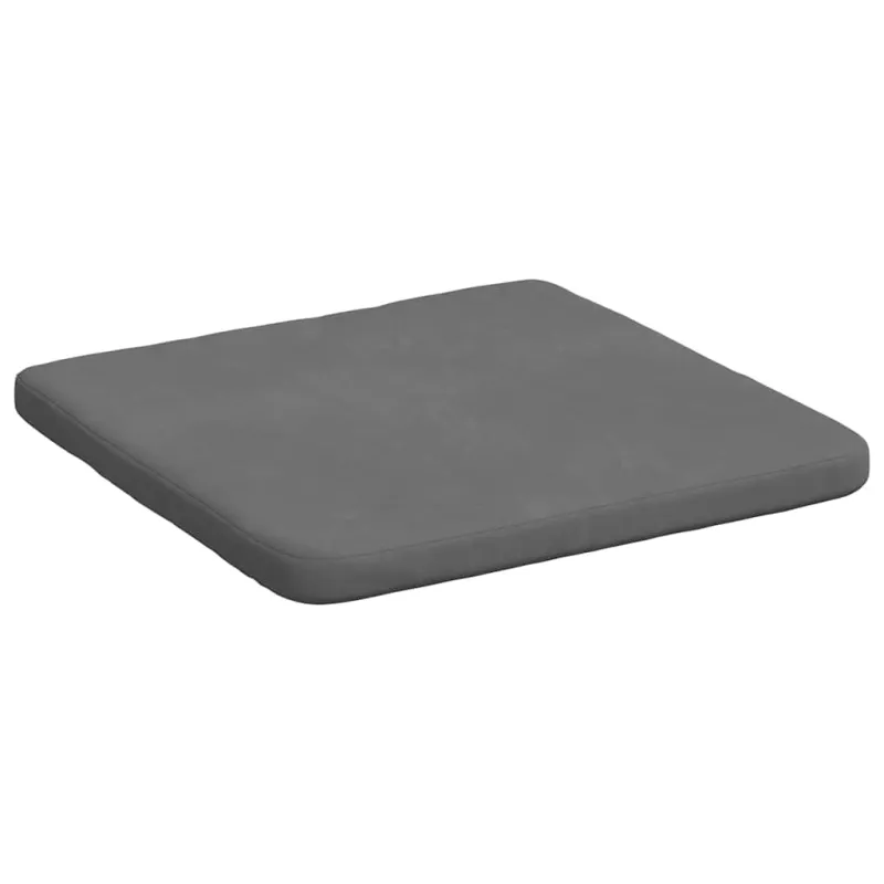 Sėdynių pagalvėlės 4 pcs Tamsiai pilka 40 x 40 x 3 cm