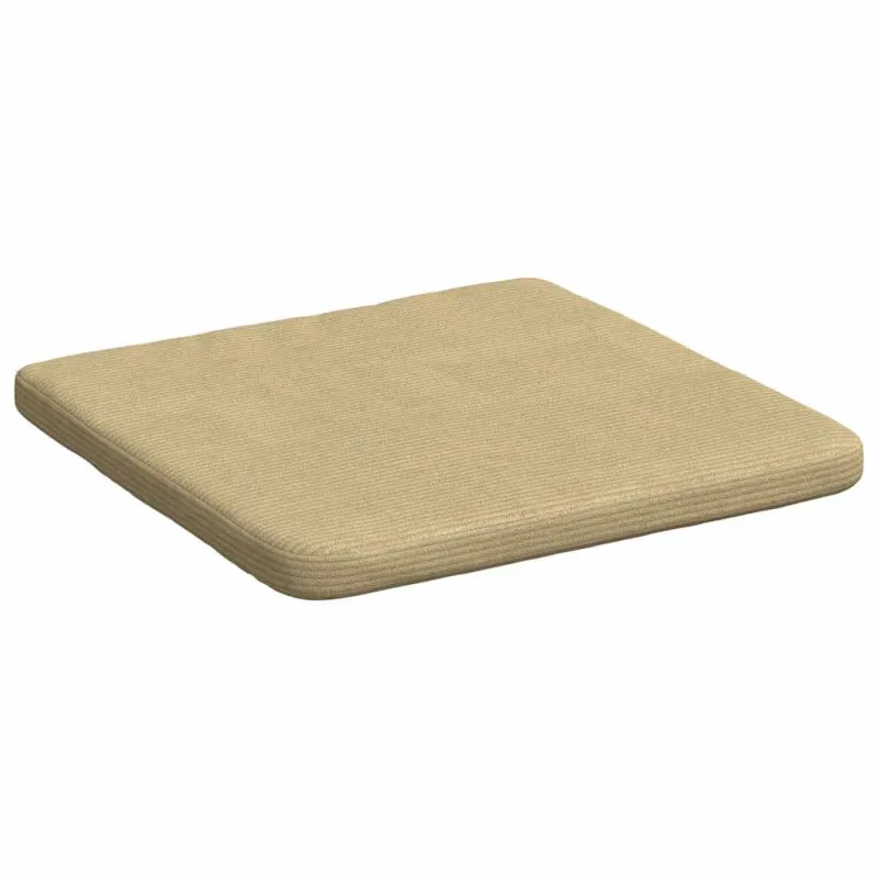 Sėdynių pagalvėlės 4 pcs Pilkai žalia 40 x 40 x 3 cm