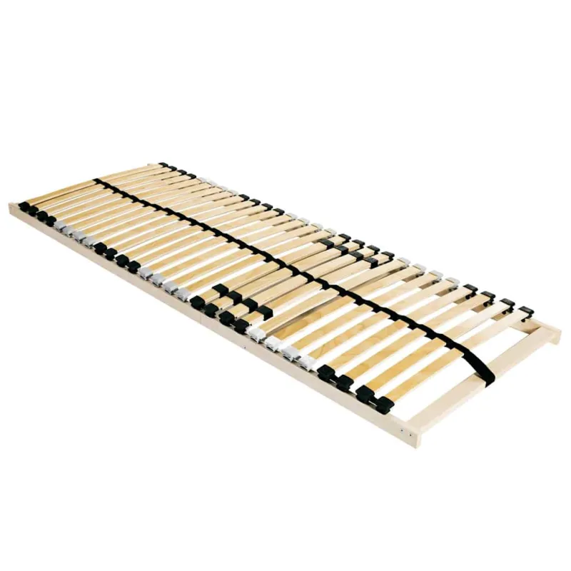 Lamelinis lovos pagrindas Ruda 100 x 190 cm Kietas bukas medis