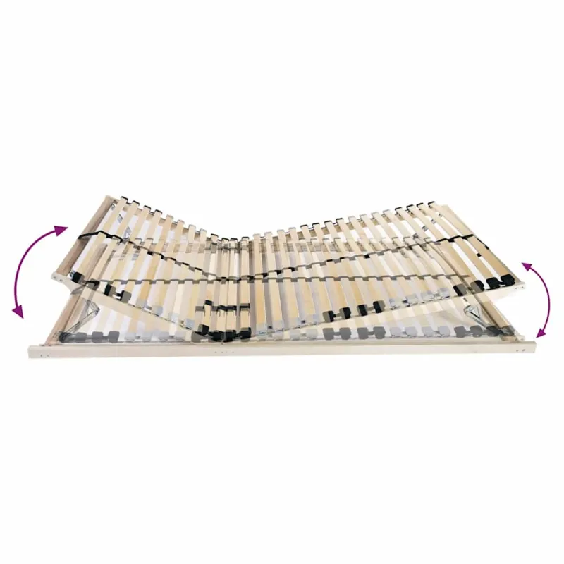 Lamelinis lovos pagrindas Ruda 70 x 190 cm Kietas bukas medis