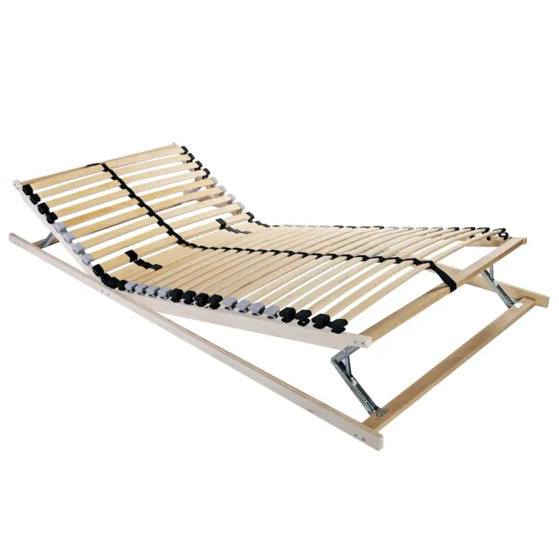 Lamelinis lovos pagrindas Ruda 90 x 190 cm Kietas bukas medis