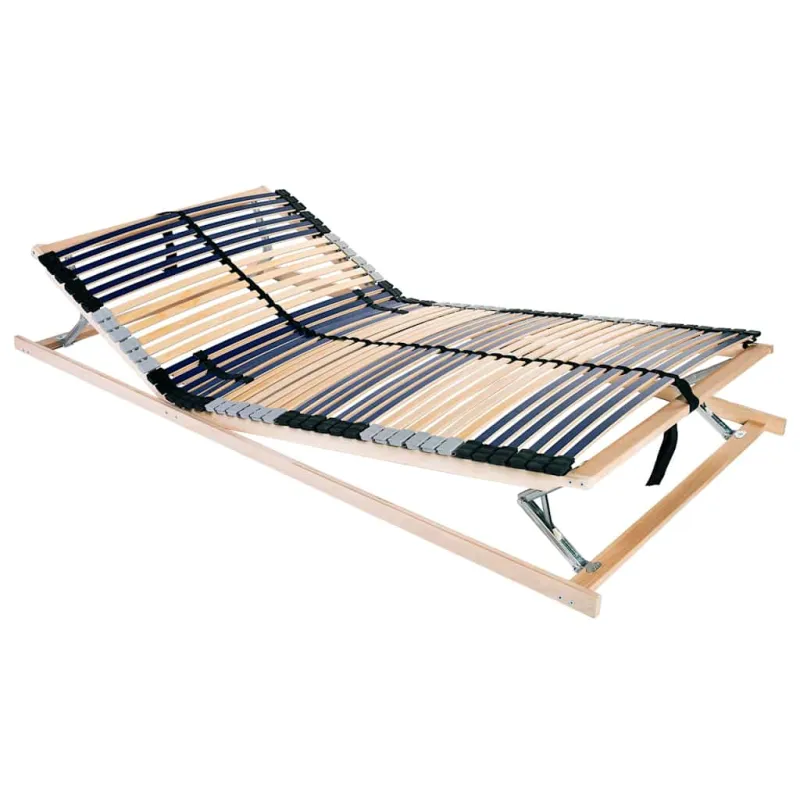 Lamelinis lovos pagrindas Ruda 100 x 190 cm Kietas bukas medis