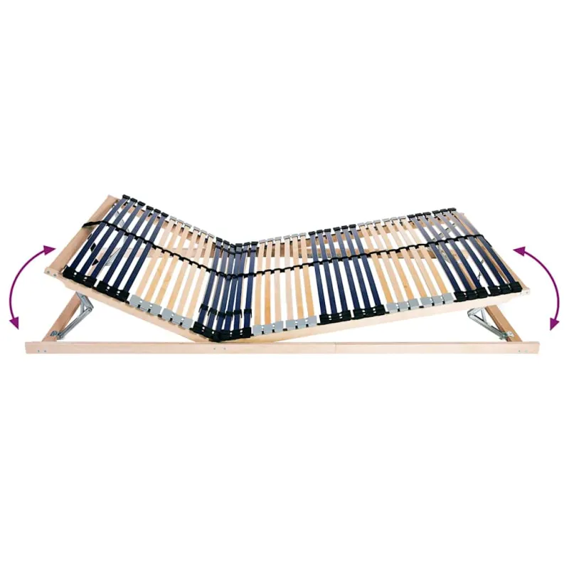 Lamelinis lovos pagrindas Ruda 140 x 190 cm Kietas bukas medis