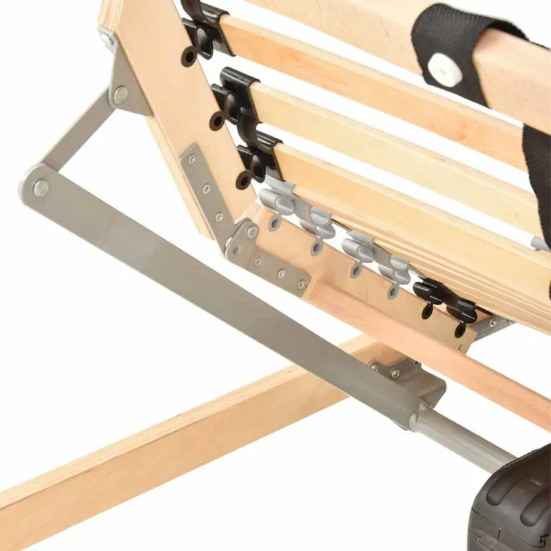 Lamelinis lovos pagrindas Ruda 80 x 190 cm Kietas bukas medis