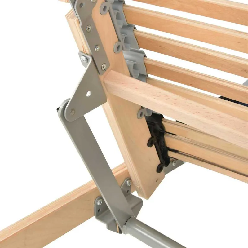Lamelinis lovos pagrindas Ruda 80 x 190 cm Kietas bukas medis