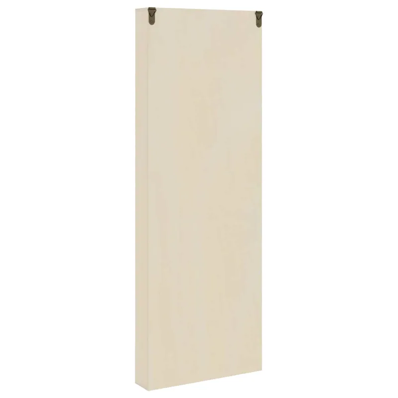 Sieninis vitrina Smėlio 21 x 4,5 x 59 cm Apdirbta mediena