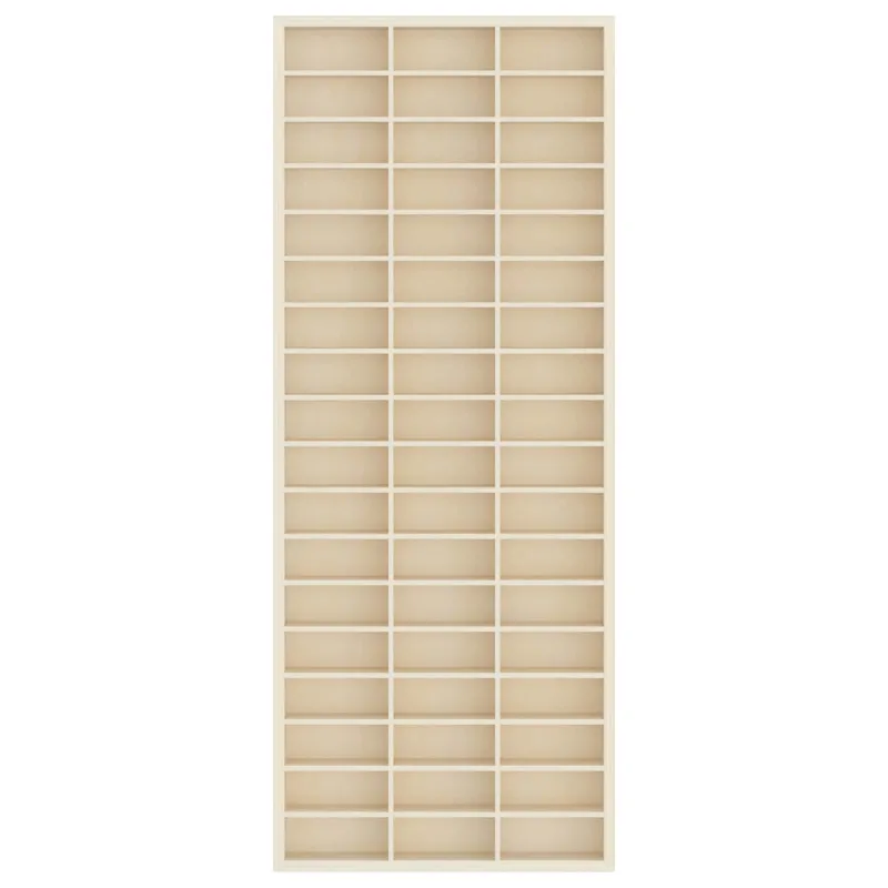 Sieninis vitrina Smėlio 30 x 4,5 x 75 cm Apdirbta mediena