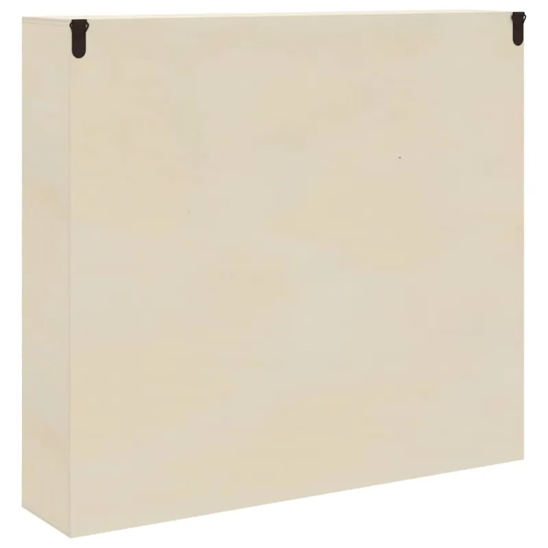 Sieninis vitrina Smėlio 40 x 8,5 x 37 cm Apdirbta mediena
