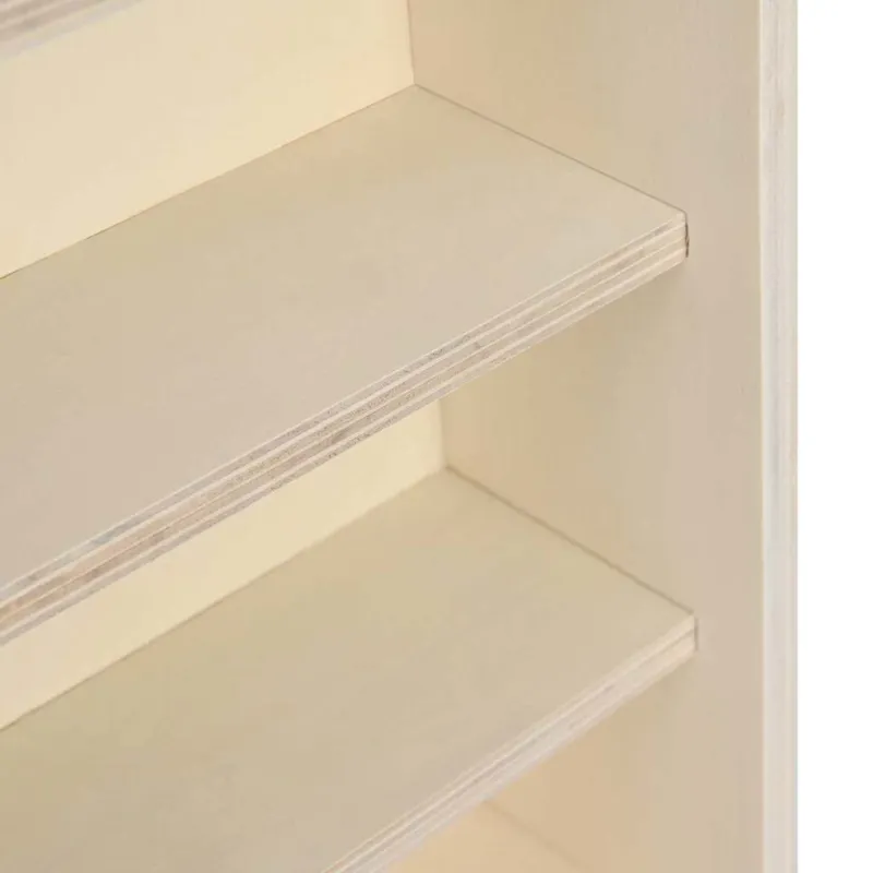 Sieninis vitrina Smėlio 40 x 8,5 x 37 cm Apdirbta mediena