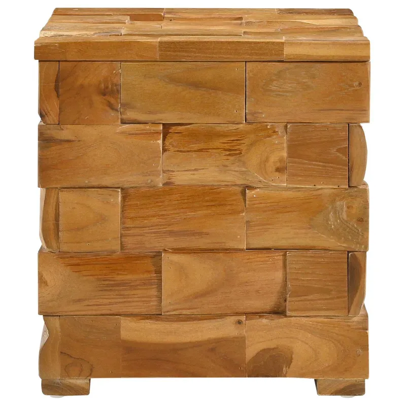 Laikymo suolas Ruda 40 x 40 x 45 cm Kieto teka medžio