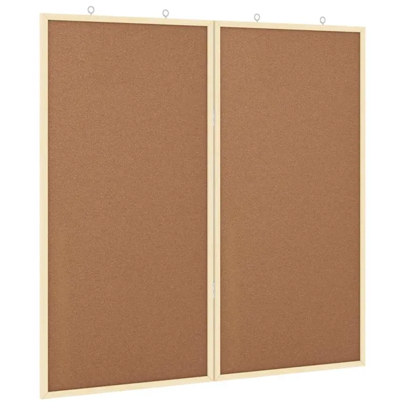 Pranešimų lenta Ruda 80 x 80 x 1.4 cm Pušies masyvas