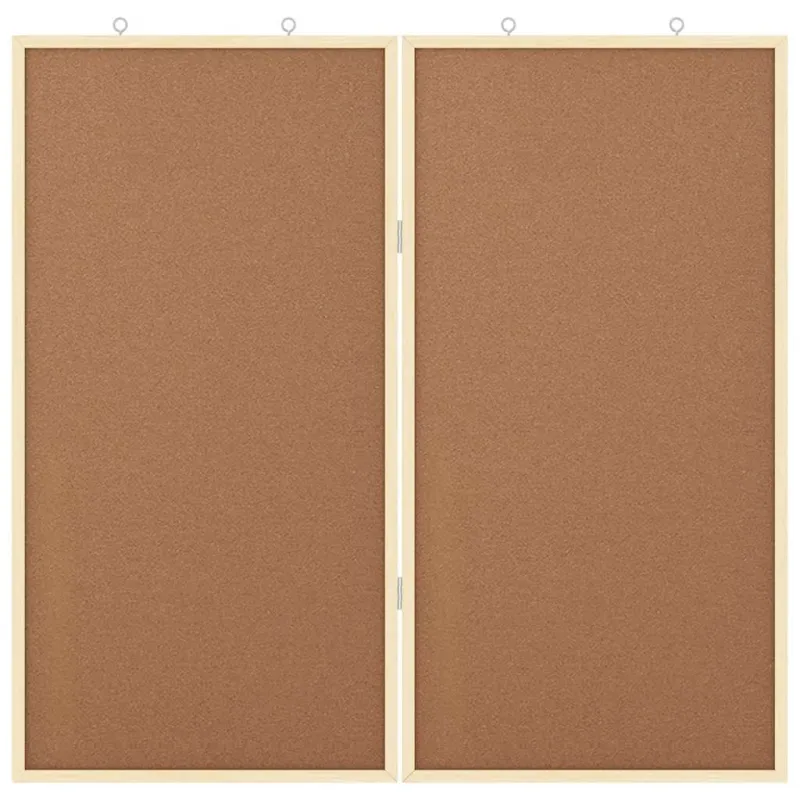 Pranešimų lenta Ruda 80 x 80 x 1.4 cm Pušies masyvas