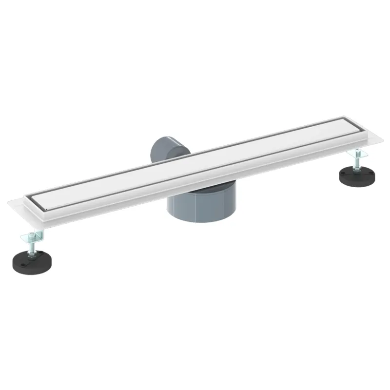 Dušo nuotekų 2-in-1 su 360° sifonu Sidabro 60 cm
