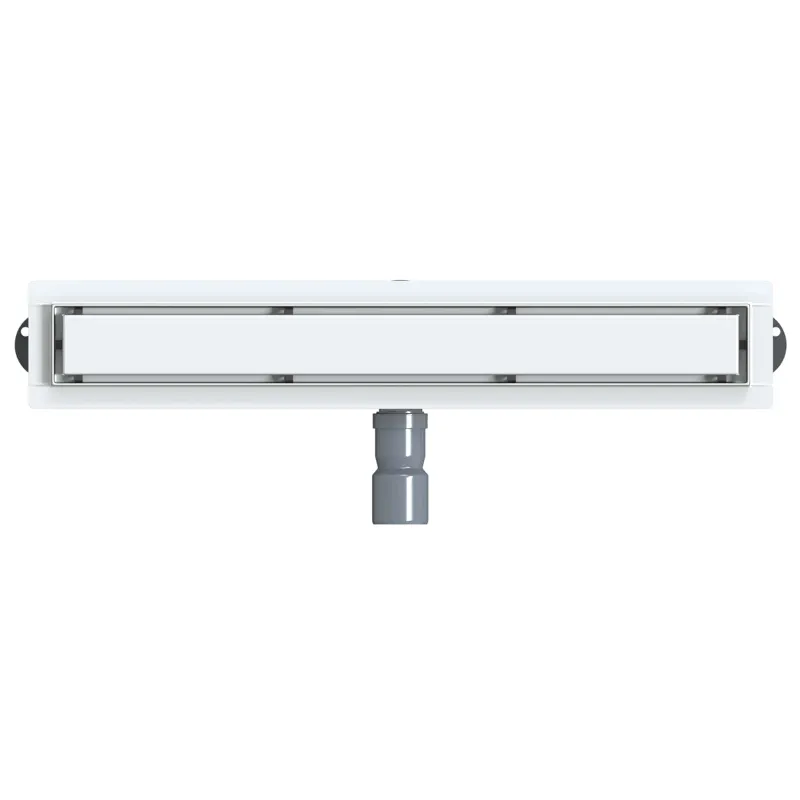 Dušo nuotekų 2-in-1 su 360° sifonu Sidabro 60 cm