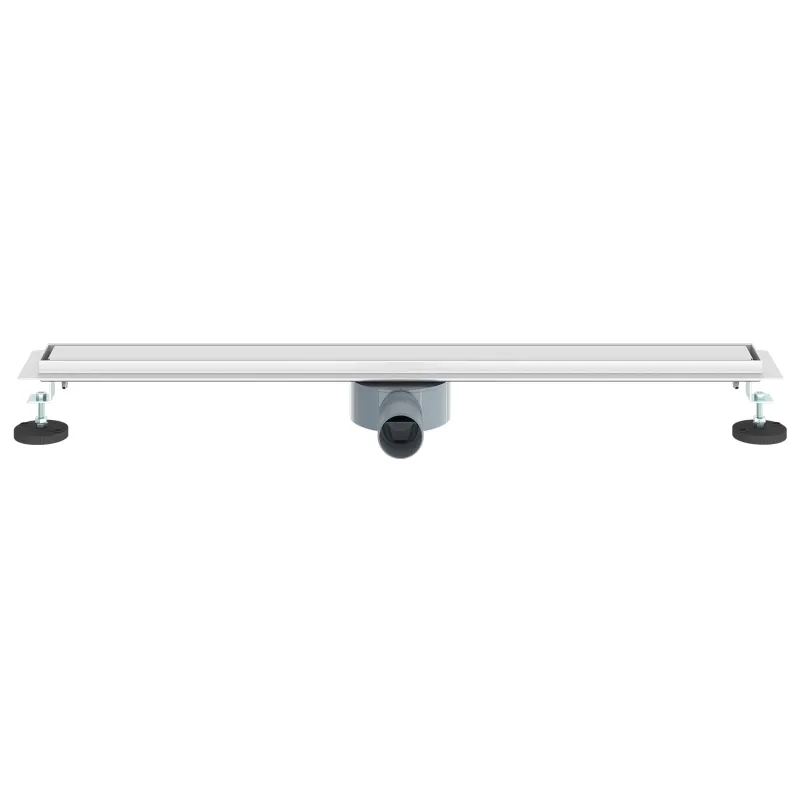 Dušo nuotekų 2-in-1 su 360° sifonu Sidabro 80 cm