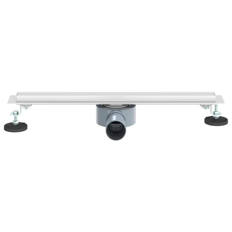 360° Dušo Nutekėjimas su Plonu Modeliu Sidabro 50 cm