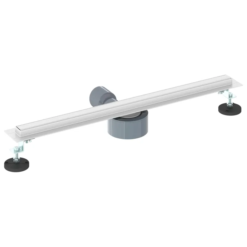 360° Dušo Nutekėjimas su Plonu Modeliu Sidabro 60 cm