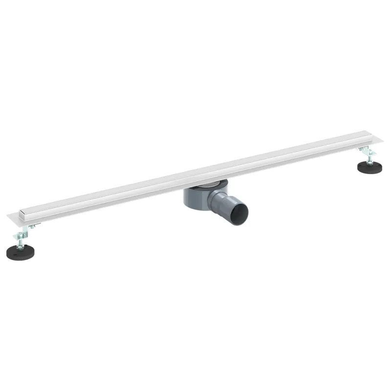 360° Dušo Nutekėjimas su Plonu Modeliu Sidabro 90 cm