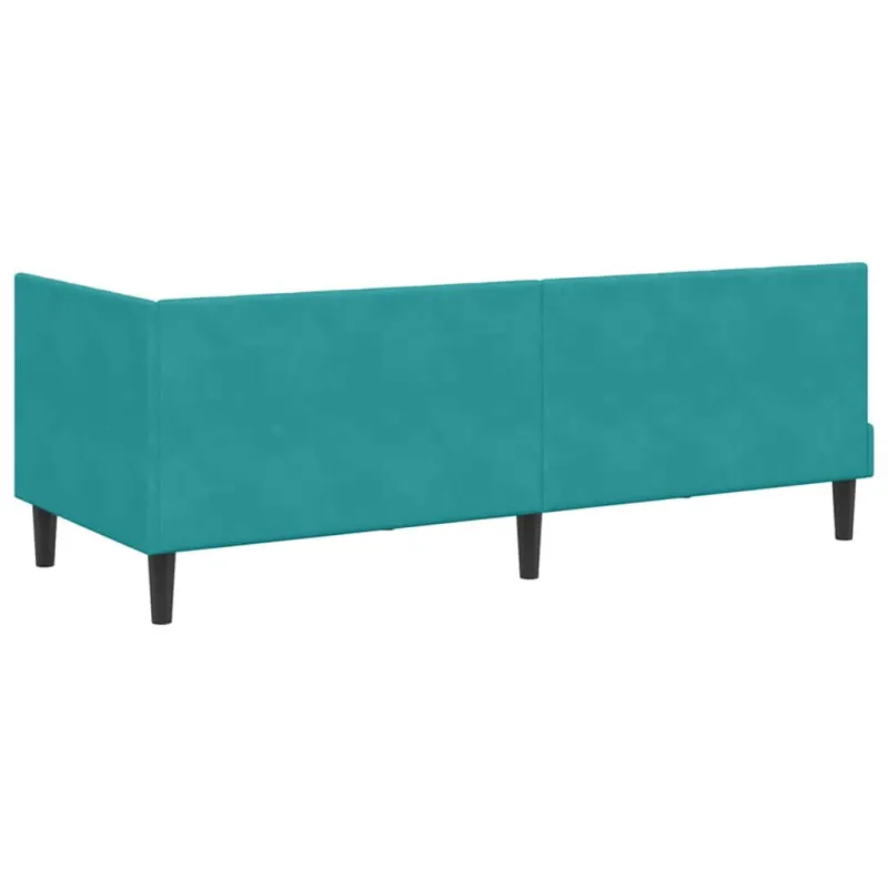 Kampinė lovos konstrukcija Turkio 80 cm x 200 cm Aksomas